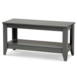 Baxton Studio Elada Modern and Contemporary Grey Finished Wood Coffee Table